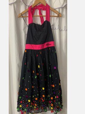 NWT Disney Dress Shop Dress Minnie Mouse M Disney Parks Celebration Birthday
